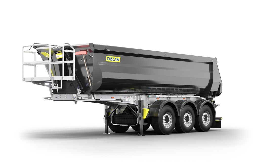 Naczepy wywrotki stalowe HALF-PIPE